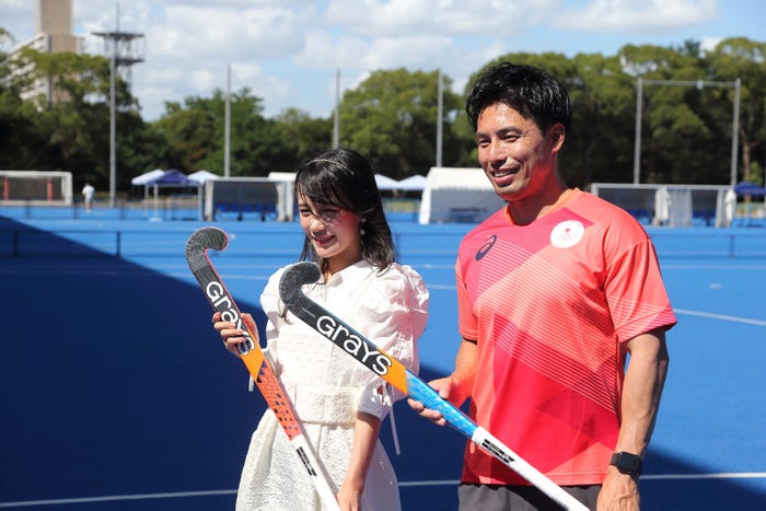 河西結心、田中健太選手(提供写真)