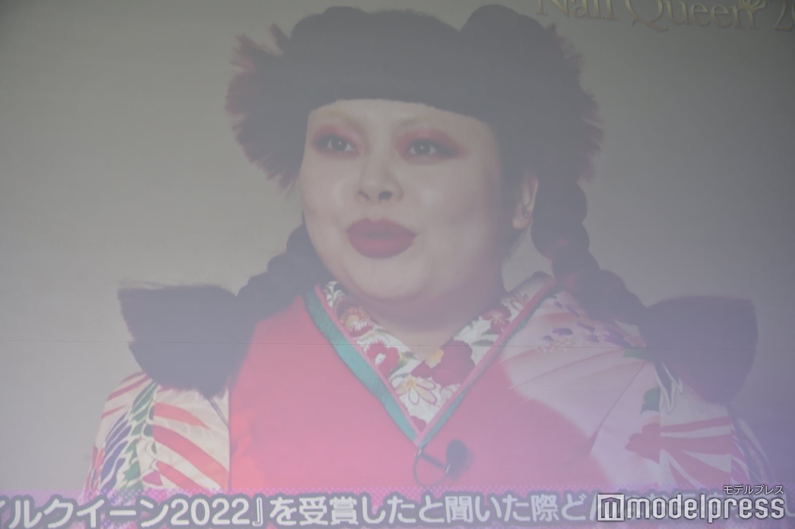 「ネイルクイーン2022」タレント部門を受賞した渡辺直美 （C）モデルプレス