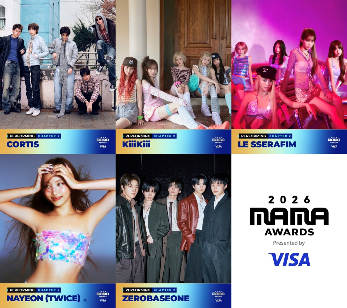 「2026 MAMA AWARDS」TWICEナヨン・ENHYPEN・LE SSERAFIM・INIら第1次パフォーミングアーティスト発表
