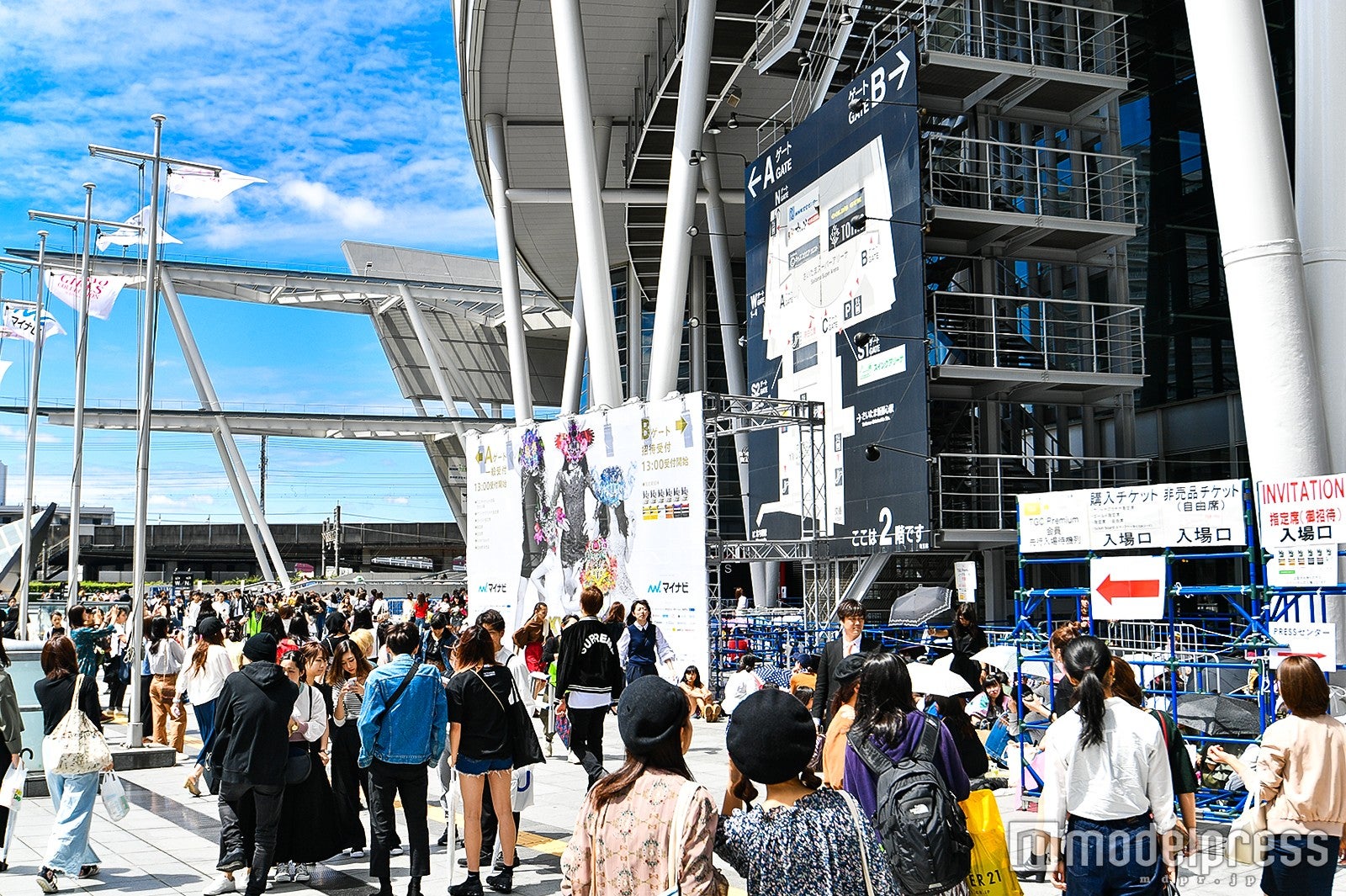 「第25回 東京ガールズコレクション2017 AUTUMN／WINTER」会場外観 （C）モデルプレス