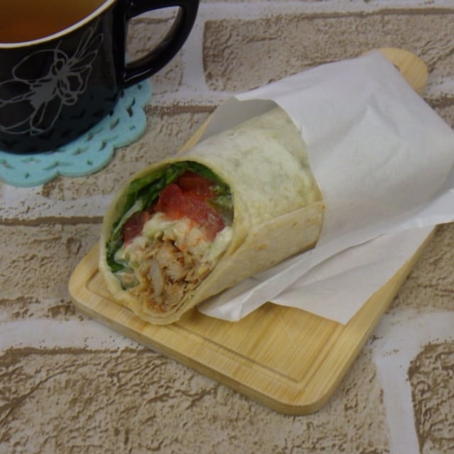 コストコのメキシカンサラダラップでランチ