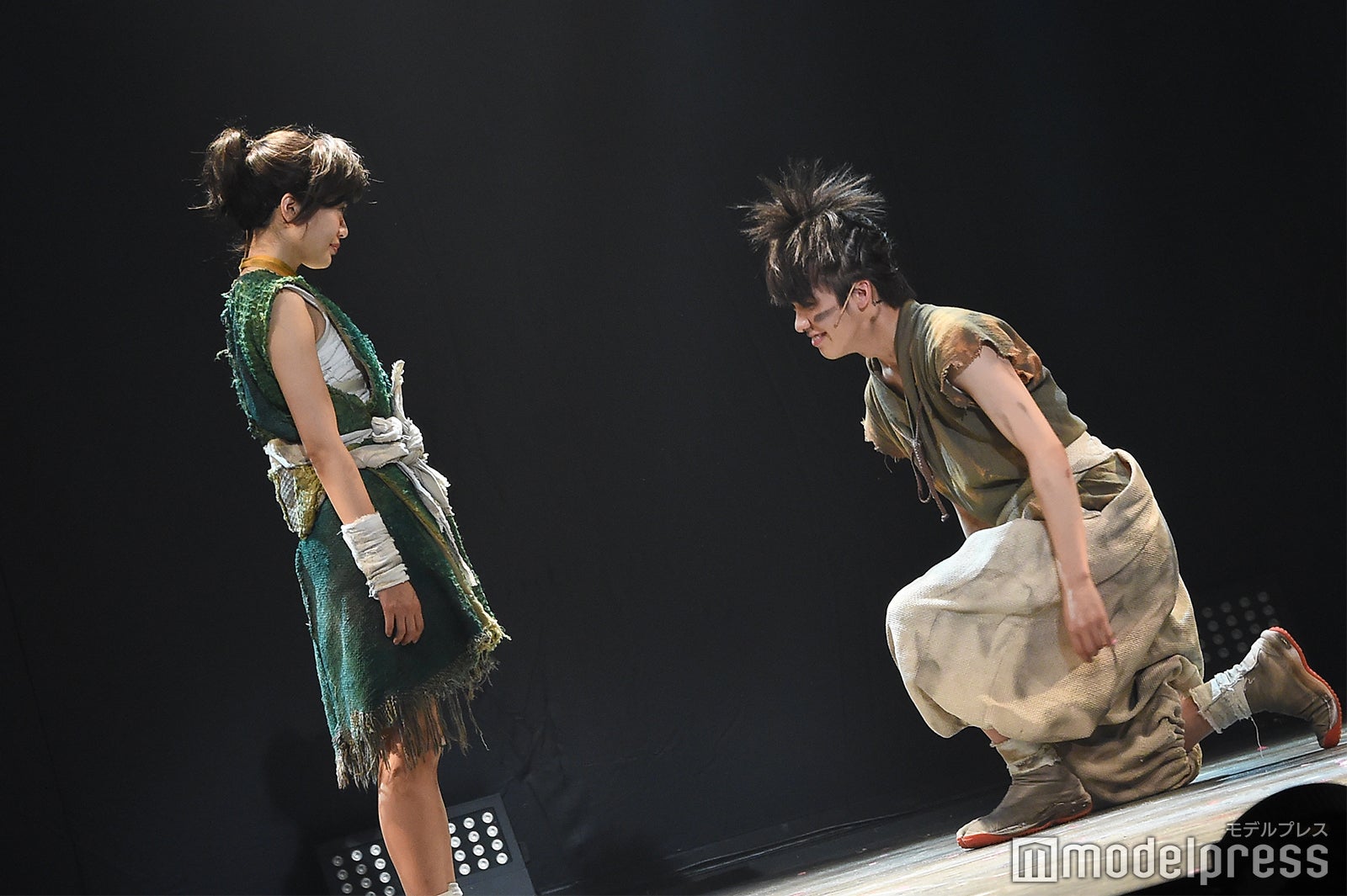 北原里英、田村升吾／舞台「どろろ」 東京公演ゲネプロの様子