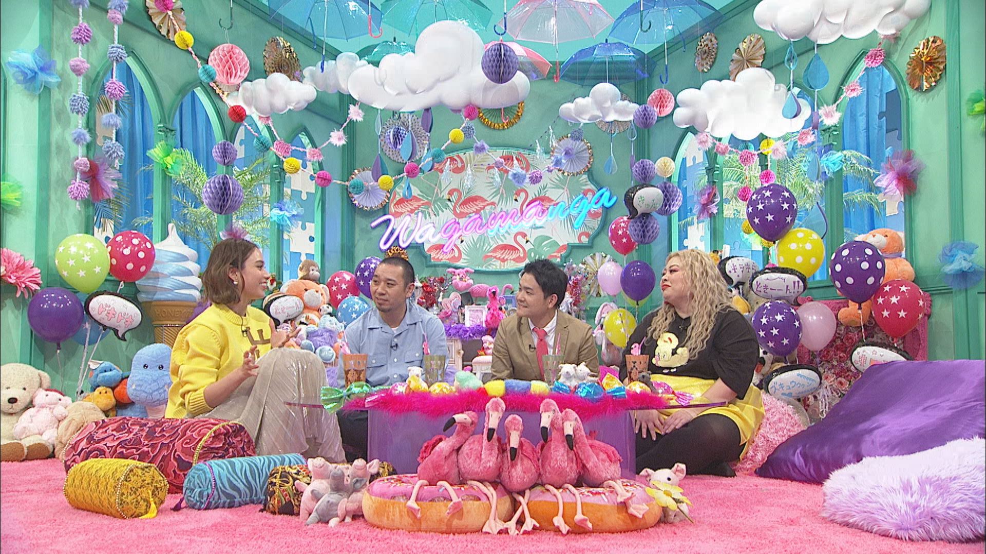 滝沢カレン、大悟、ノブ、渡辺直美 （C）フジテレビ