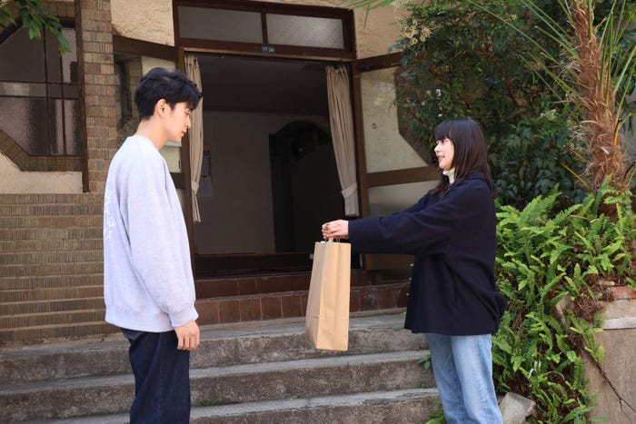 眞栄田郷敦、夏子「366日」第9話より(C)フジテレビ