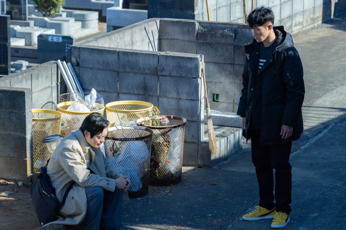 山口大地、岩本照(C)テレビ朝日