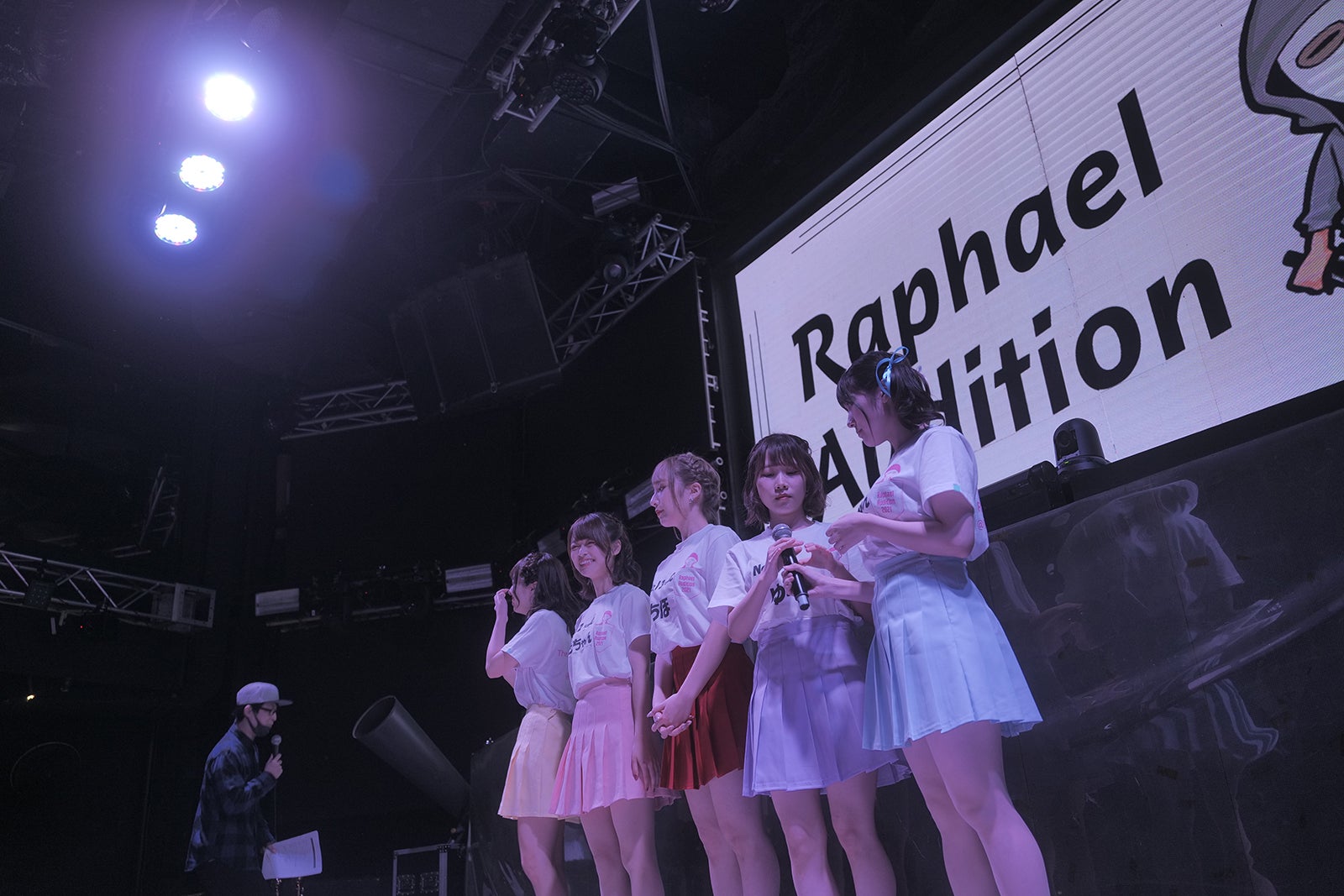 「ラファエルプロデュースアイドル」最終審査より（提供写真）