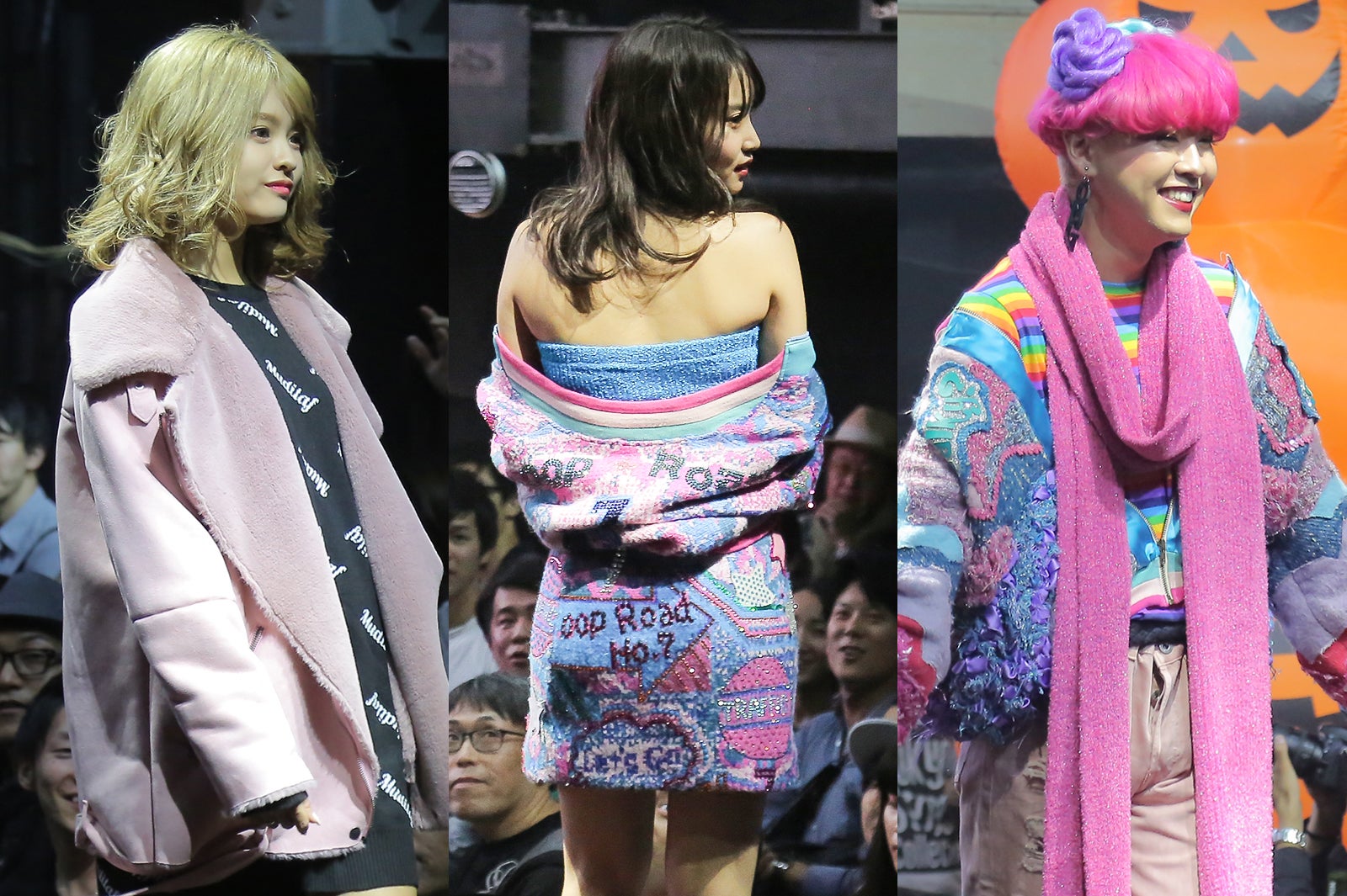 永尾まりやがSEXYに肩見せ　なちょす、ぺえが会場盛り上げる＜Tokyo Street Collection＞