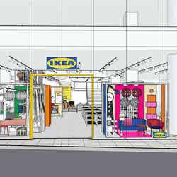 IKEA原宿イメージ／画像提供：イケア・ジャパン