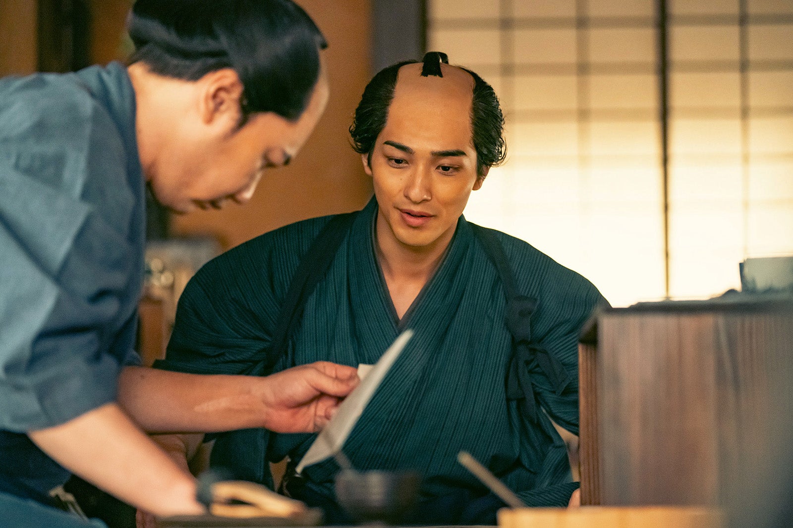 横浜流星「べらぼう～蔦重栄華乃夢噺～」第3話（C）NHK