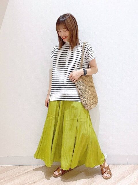 グローバルワーク　ボトムス　ワイドパンツ