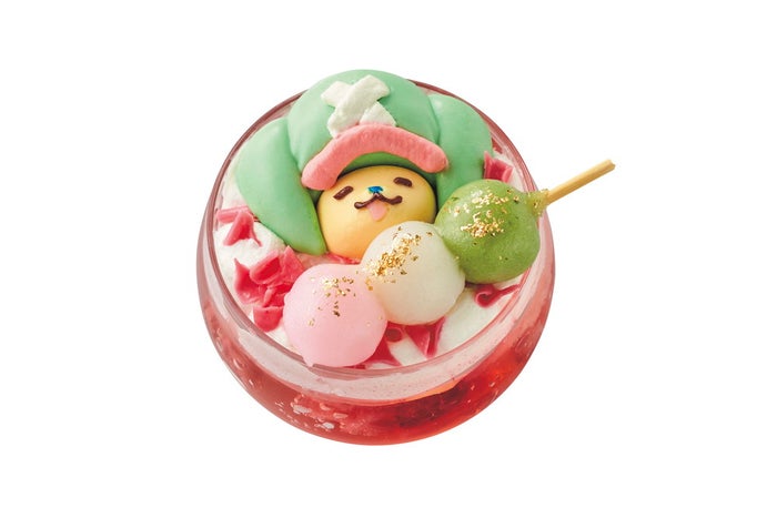 チョパえもんのムースゼリー~お団子添え~800円(税込)(C)尾田栄一郎/集英社・フジテレビ・東映アニメーション