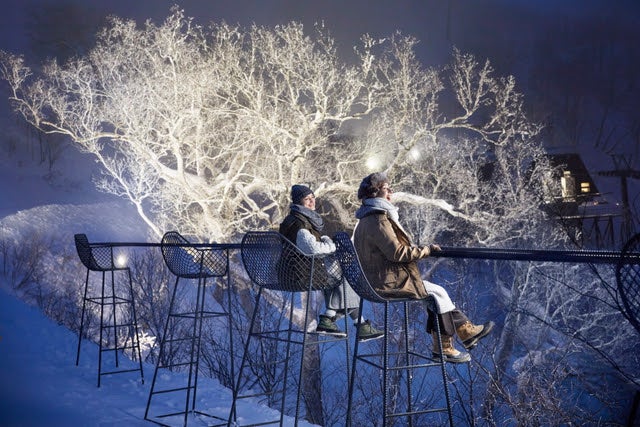 霧氷テラス／画像提供：星野リゾート