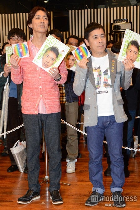 ナインティナイン（左より）矢部浩之、岡村隆史