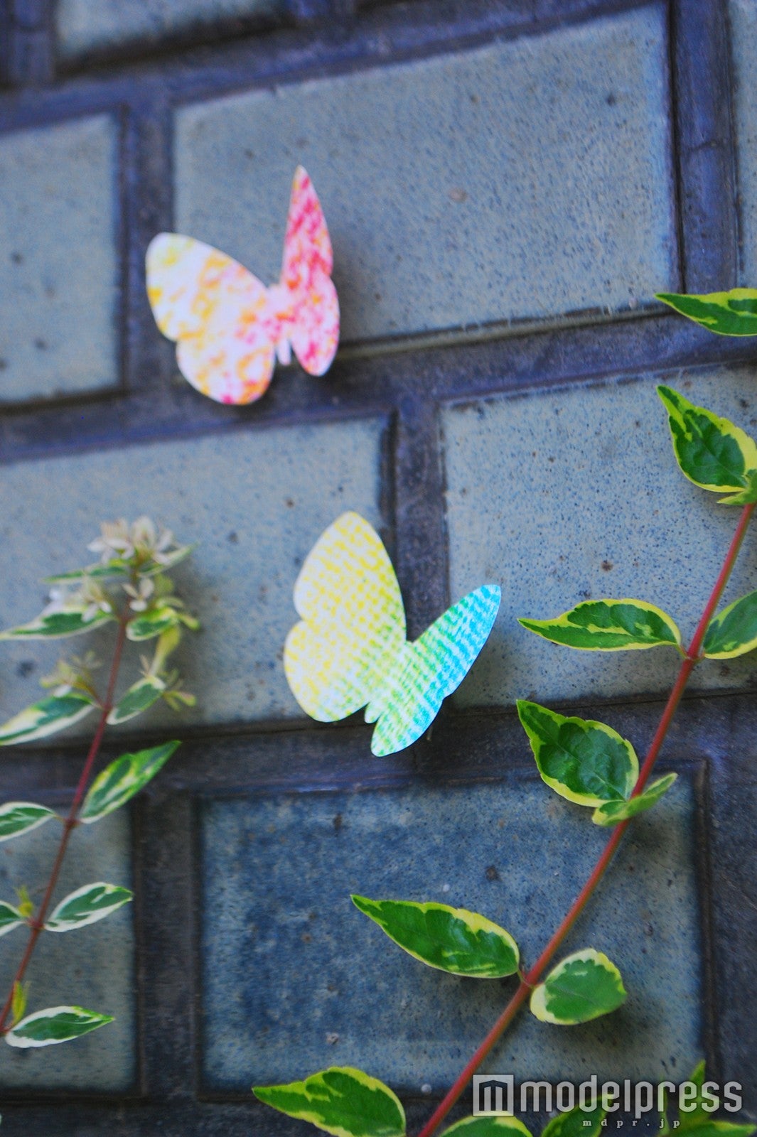 造形ワークショップ “フロッタージュ・バタフライ”／画像提供：アークヒルズ