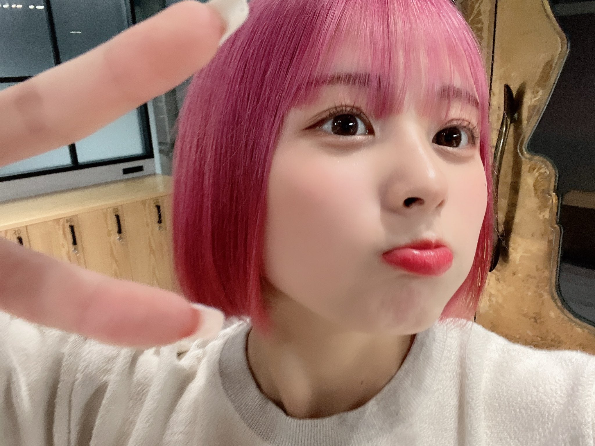 “徳川家康”でバズる加藤乃愛、派手ピンクボブに大胆チェンジ「プリキュアいける？」