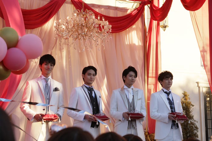 山本涼介、磯村勇斗、飯島寛騎、稲葉友(C)AbemaTV
