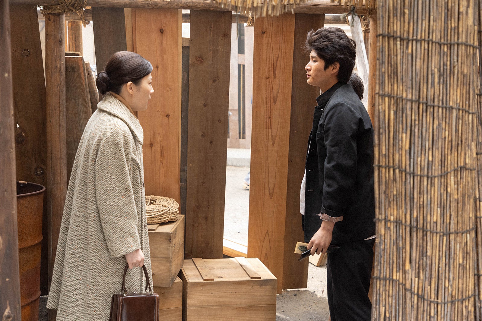 伊藤沙莉、和田庵（C）NHK