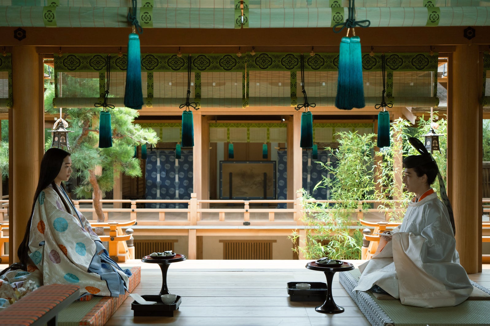 見上愛、片岡千之助「光る君へ」第43話（C）NHK