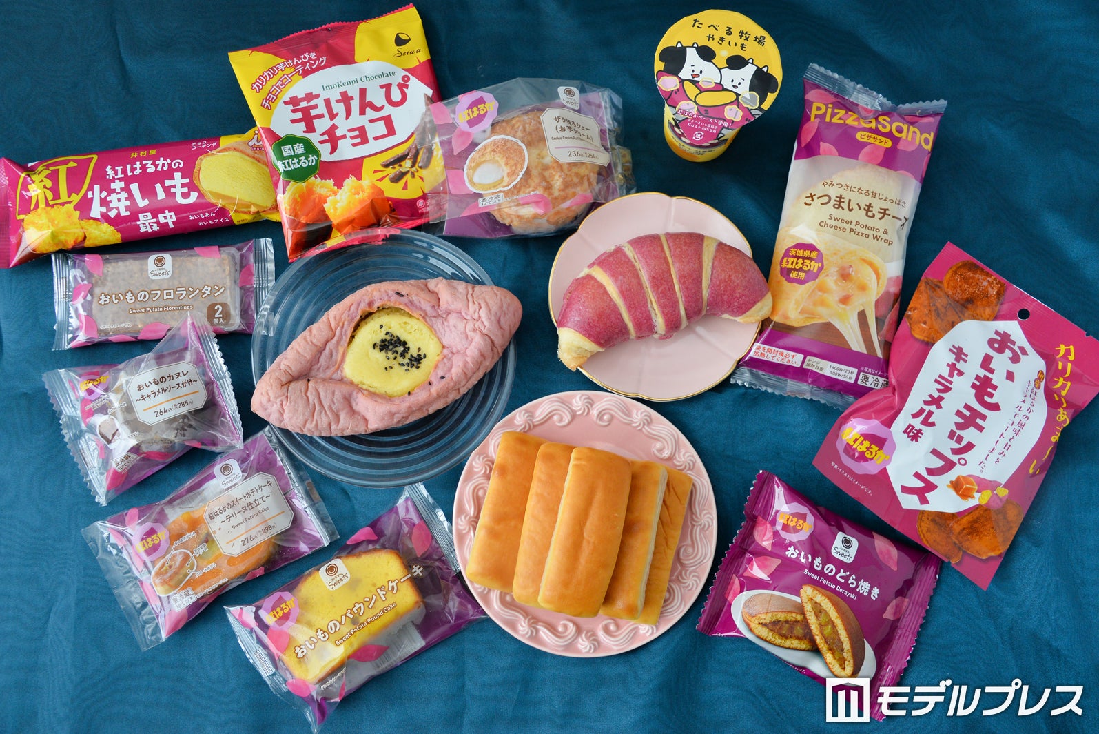 ファミマの秋恒例「おいも収穫祭」にパン＆スイーツ集合 注目の新作“芋×キャラメル”を含む全14種をレポ