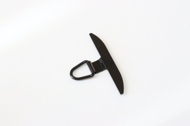 ステンレス製スマホストラップホルダー（BK）