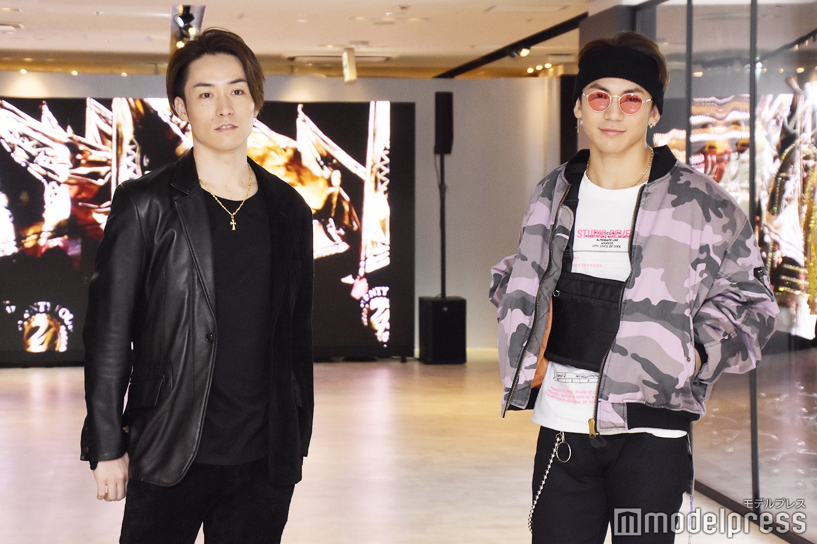 （左から）TETSUYA、NAOTO （C）モデルプレス