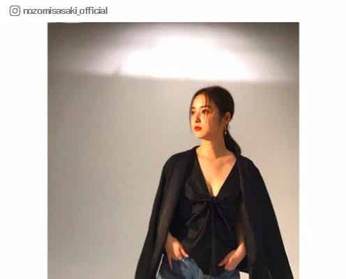 佐々木希、美谷間チラリ&美脚あらわな“色っぽ”ショットにうっとり「本当に美しい」