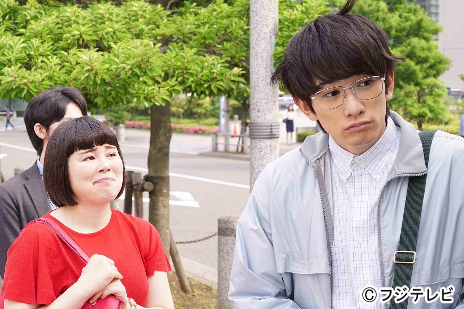 ブルゾンちえみ、町田啓太／『人は見た目が100パーセント』第9話より（画像提供：フジテレビ）