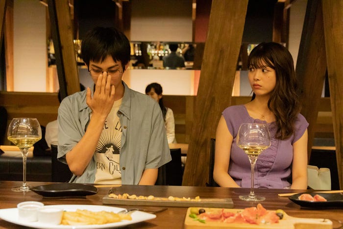 神尾楓珠、馬場ふみか(C)秋★枝/集英社・2022 映画「恋は光」製作委員会