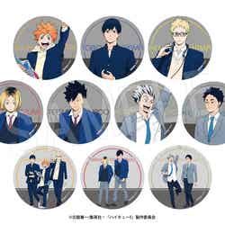 コラボカフェメニュー特典 オリジナル紙コースター7種(C)古舘春一/集英社・「ハイキュー!!」製作委員会