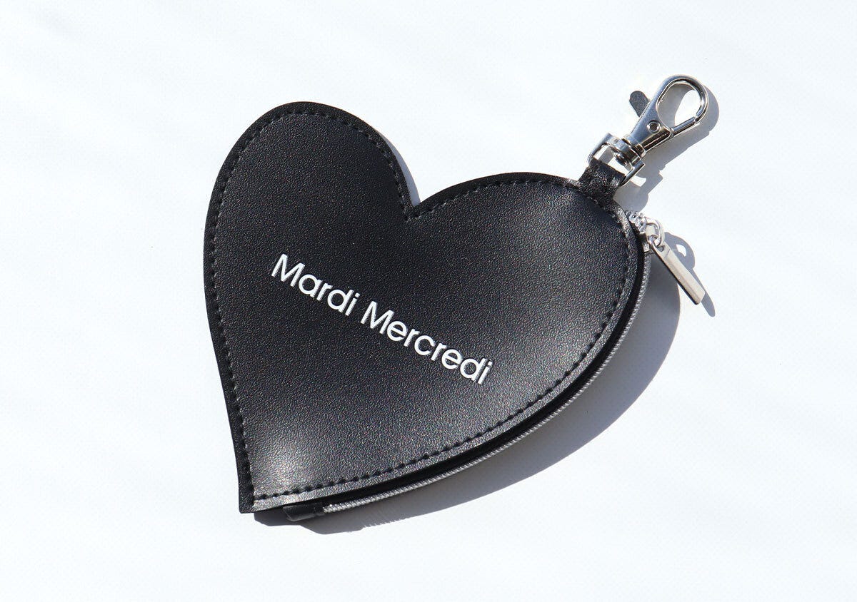 miniマルディメクルディハートポーチチャーム