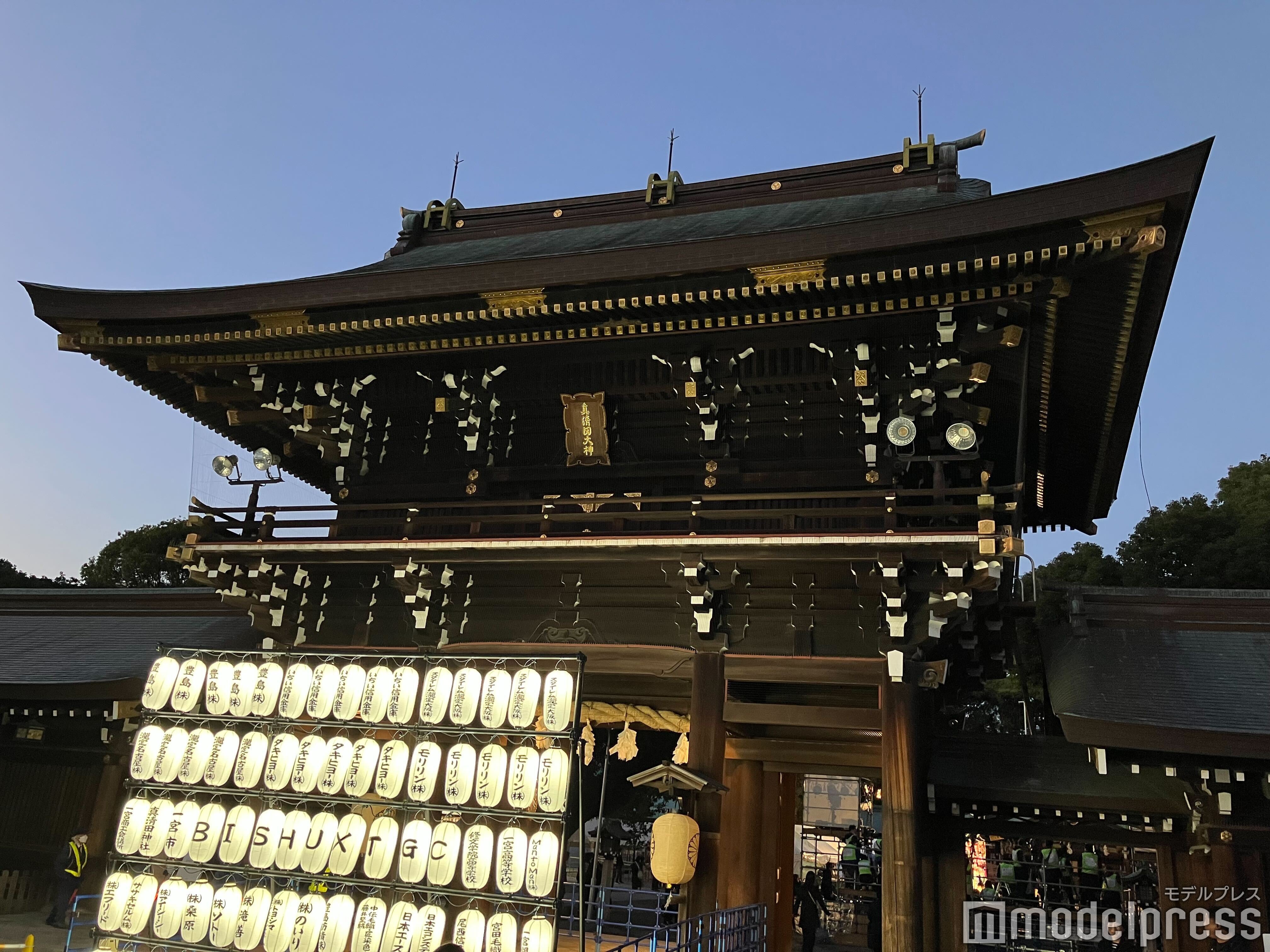 「BISHU COLLECTION produced by TGC」開催地の真清田神社の様子（C）モデルプレス