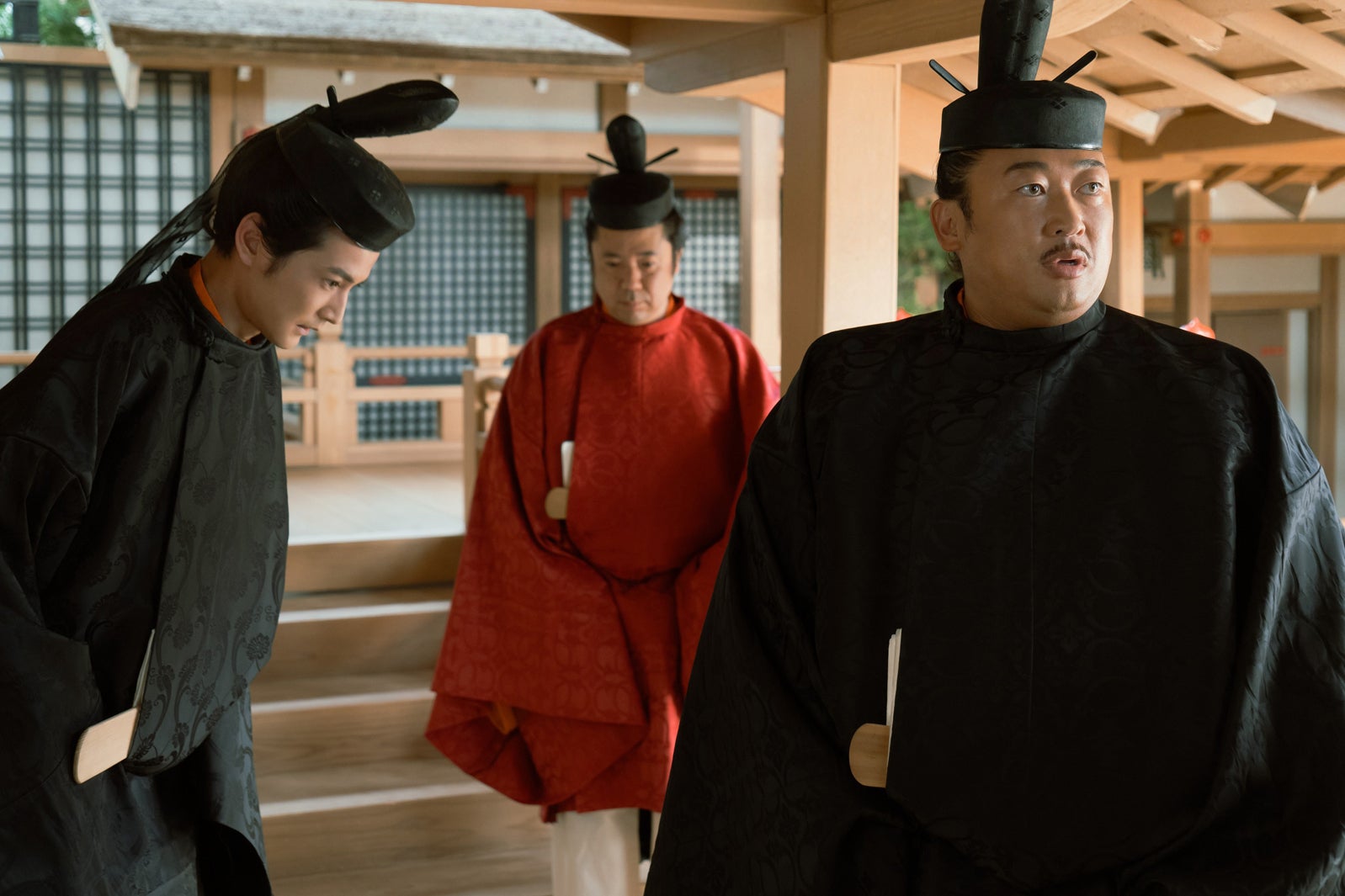 渡邊圭祐、秋山竜次「光る君へ」第38話（C）NHK