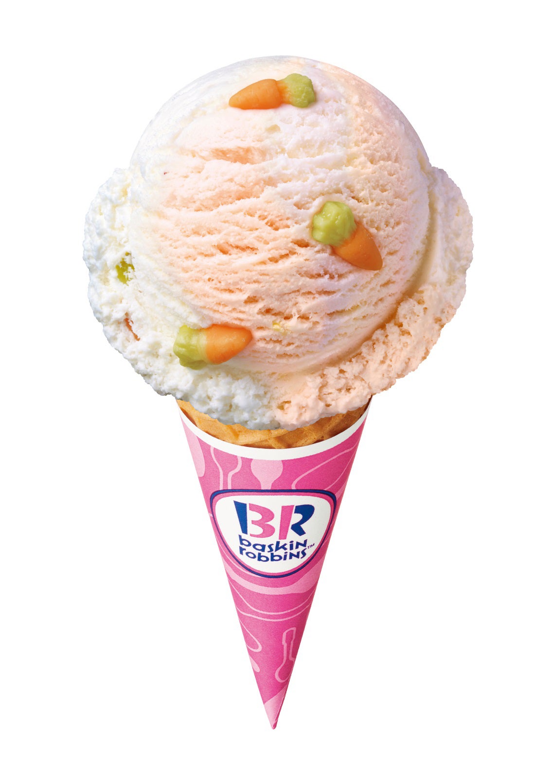 ヨーグピーチファン／画像提供：サーティワン アイスクリーム株式会社