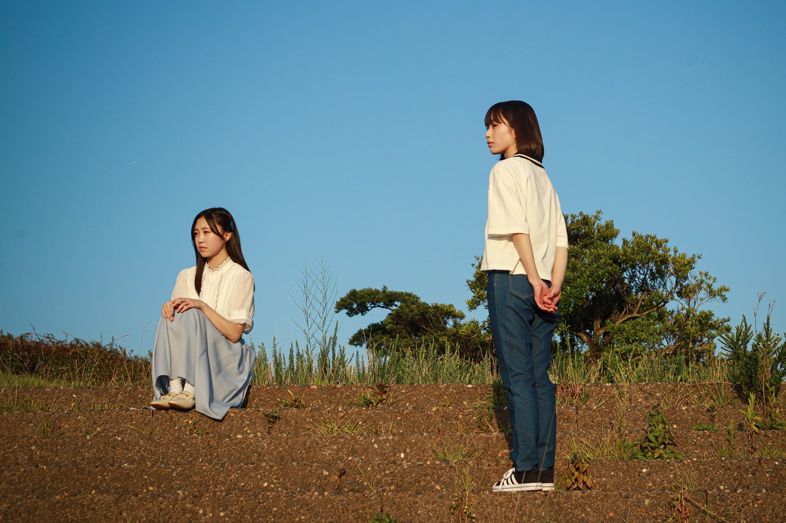 新井美羽、田牧そら「スカイキャッスル」第6話より（C）テレビ朝日