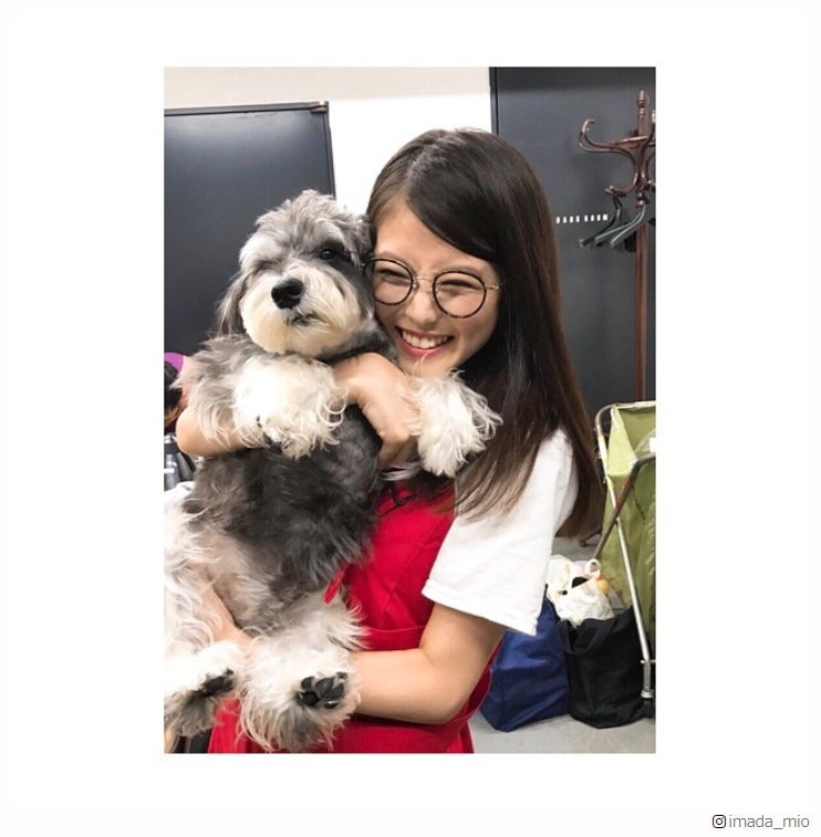 今田美桜、メガネ姿で犬を“ぎゅー”ナチュラルショットに反響