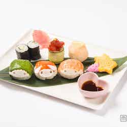 「マイメロディ、キキ＆ララの彩り手まり寿司」￥1，380／画像提供：PARCO