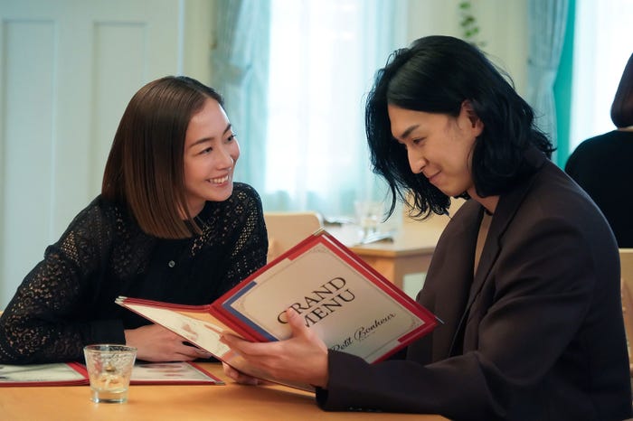 優香、松田翔太/「ムチャブリ! わたしが社長になるなんて」第2話より(C)日本テレビ