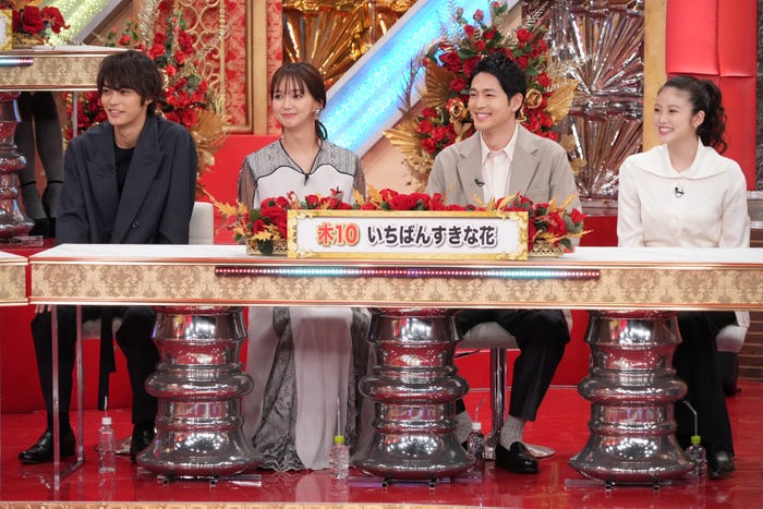 (左から)神尾楓珠、多部未華子、松下洸平、今田美桜(C)フジテレビ