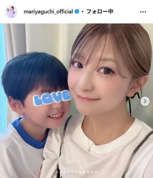 矢口真里Instagramより