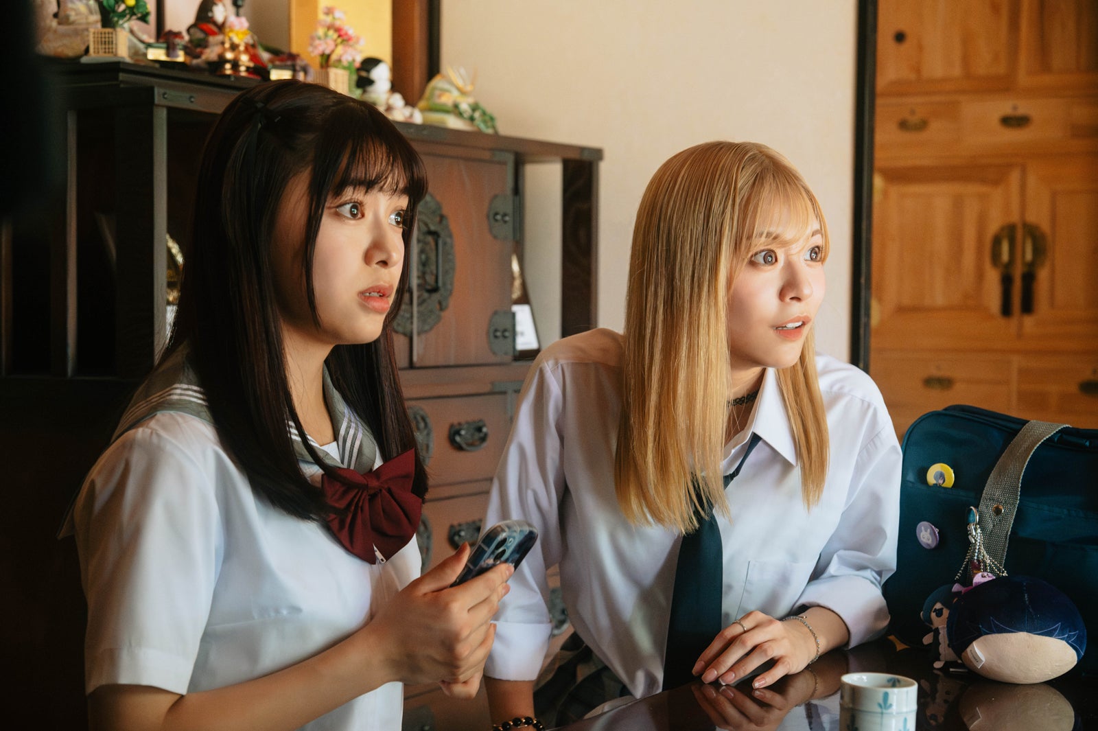 池田朱那、永瀬莉子「その着せ替え人形は恋をする」第4話（C）福田晋一／SQUARE ENIX・ドラマ「その着せ替え人形は恋をする」製作委員会・MBS