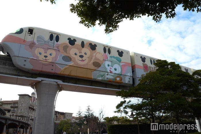 ラッピングモノレール「ダッフィー&フレンズ・ライナー」(C)モデルプレス