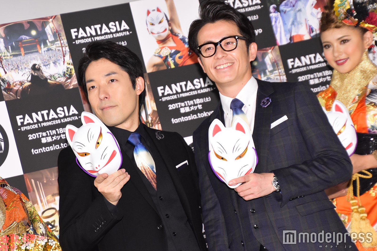 オリエンタルラジオの中田敦彦、藤森慎吾 （C）モデルプレス