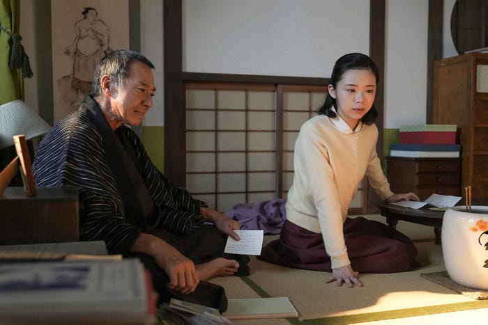 柳葉敏郎、趣里「ブギウギ」第47話(C)NHK