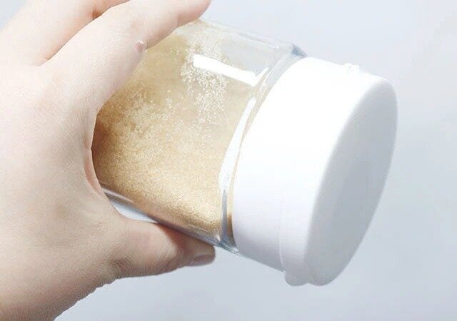 ダイソー 計量できるキャニスター(300mL、角) ダイソー 計量できるキャニスター(300mL、角)