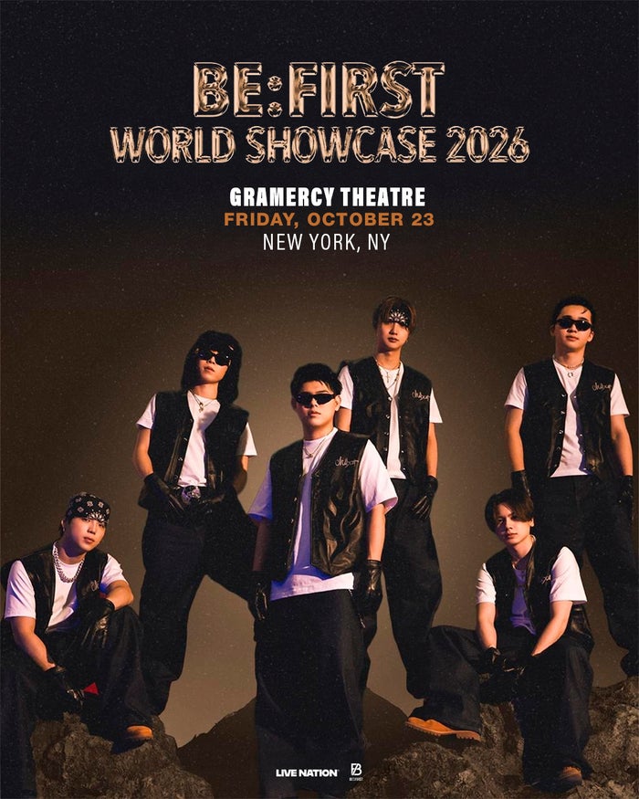 BE:FIRST、ワールドショーケース開催決定 アジア・アメリカ4都市巡る【BE:FIRST WORLD SHOWCASE 2026】