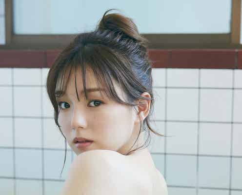 篠崎愛、一糸まとわぬ入浴シーン 水着・下着・浴衣も…初のカレンダーブック決定