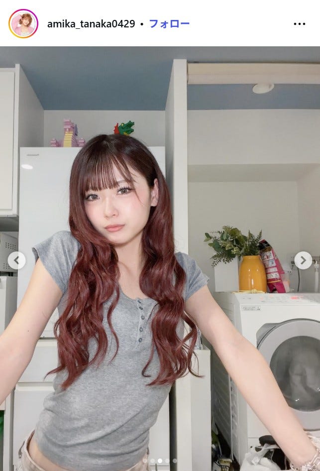 あみかInstagramより