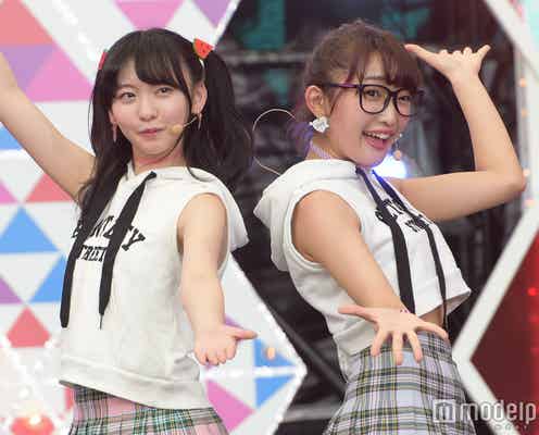 双子ダンスでブレイク中“まこみな”、パリピ興奮の笑顔全開パフォーマンス
