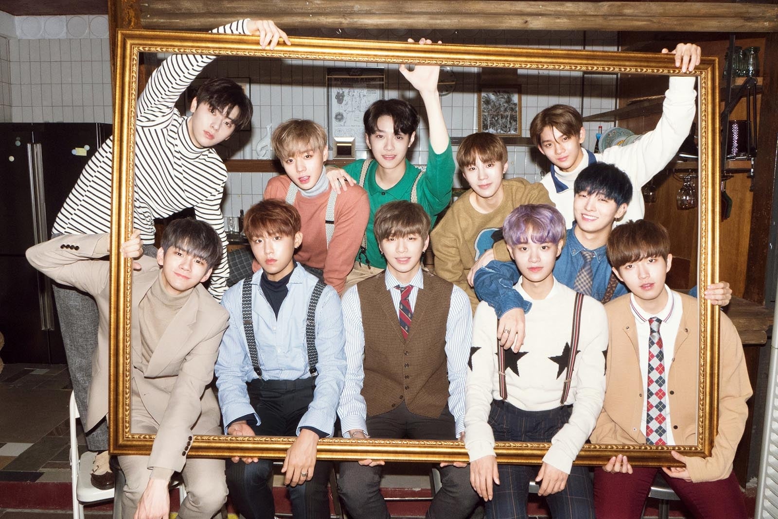 モンスター級K-POP新人グループWanna One（ワナワン）、ニューアルバム