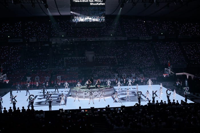 ShuuKaRen、PKCZ(R)、SAMURIZE from EXILE TRIBE/撮影:田中栄治